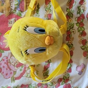 Tweety Bird Plush Backpack